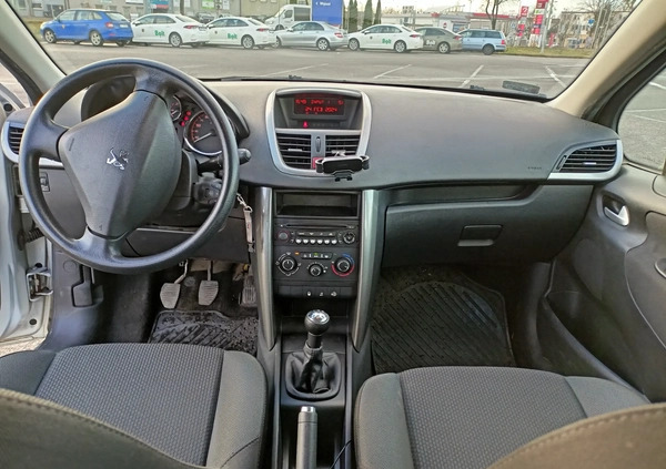 Peugeot 207 cena 13500 przebieg: 166500, rok produkcji 2010 z Olsztyn małe 172